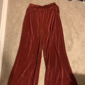 Urban outfitters funky flare pants.